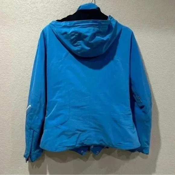 Descente Ski Snow Snowboarding Jacket Coat Blue Wm Size 10 D9-9616 Titan Thermo